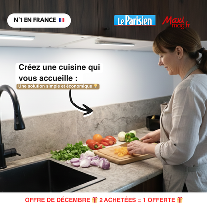 Réglette LED rechargeable - La lumière qui rend votre maison plus élégante