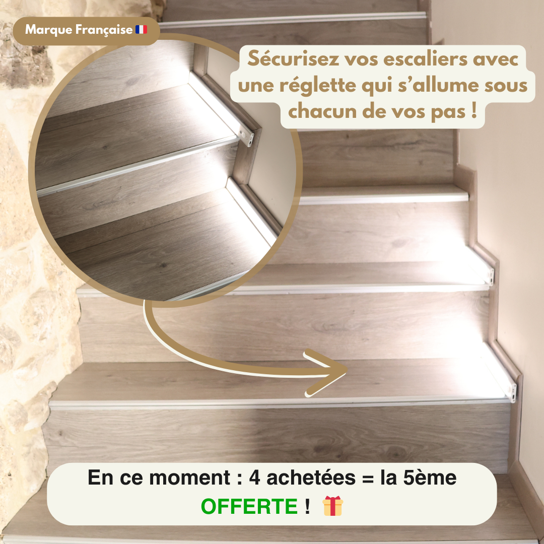 Réglette LED à détecteur de mouvement LightOm